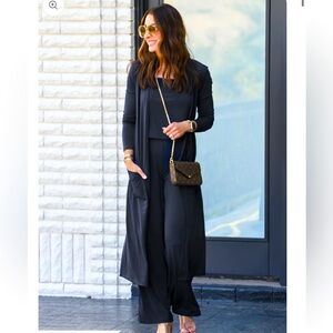 Sexy modest boutique travel set in black, size small, never worn.